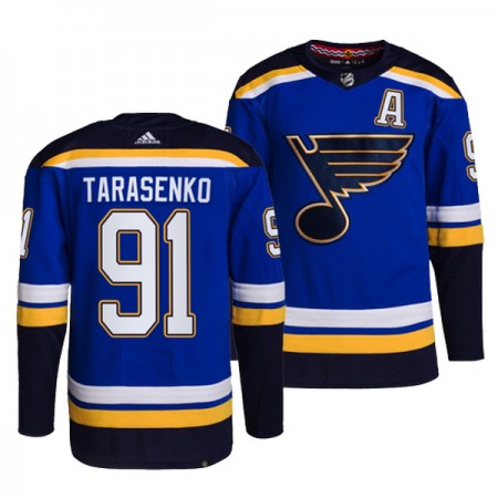 St. Louis Blues Hockeydrakt Vladimir Tarasenko 91 Blå Adidas Authentic - Herre